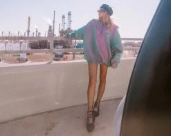 Black Glitter 3-Strap Pointed Mary Jane -Urban Sole Shop A3012L lifestyle