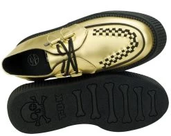 Metallic Gold Creepers -Urban Sole Shop A8648 03 de4b2901 af06 49c3 a80a 4c65019ff86a