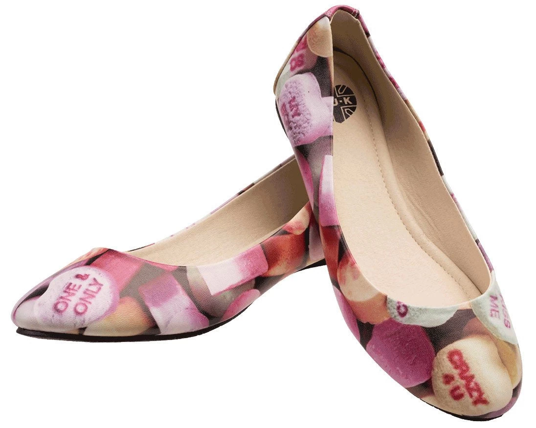Candy Hearts Flats - *FINAL SALE/NON-RETURNABLE 4 Candy Hearts Flats - *FINAL SALE/NON-RETURNABLE - Image 4