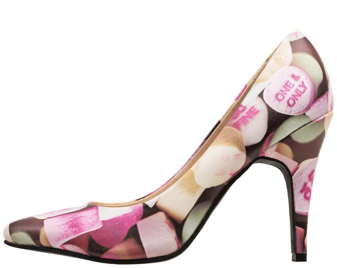 Candy Hearts Pointed Heel - *FINAL SALE/NON-RETURNABLE 2 Candy Hearts Pointed Heel - *FINAL SALE/NON-RETURNABLE - Image 2