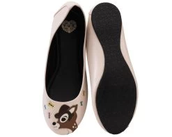 Cream Deer Flats 7 Cream Deer Flats -Urban Sole Shop A9064L 02 af5a232d 7375 4f7b b89a b281d03fc529