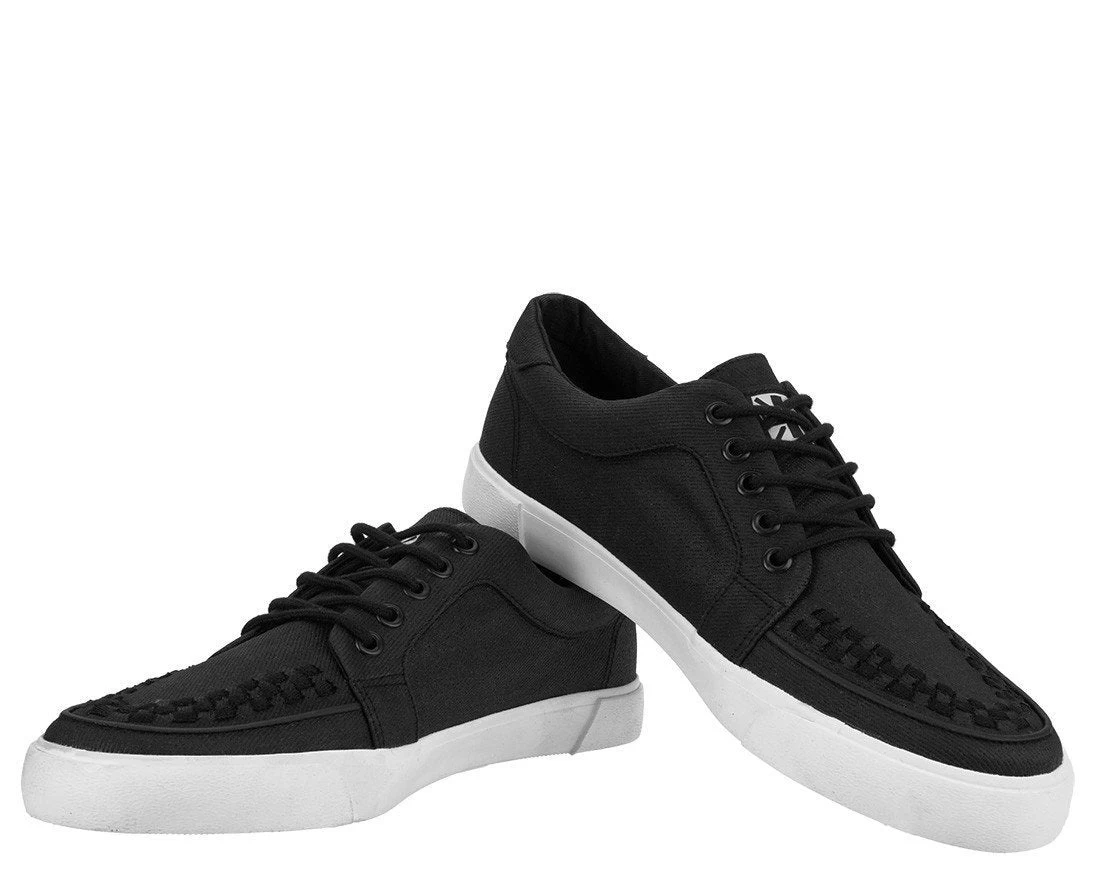 Black Twill No-Ring VLK Sneaker 2 Black Twill No-Ring VLK Sneaker - Image 2