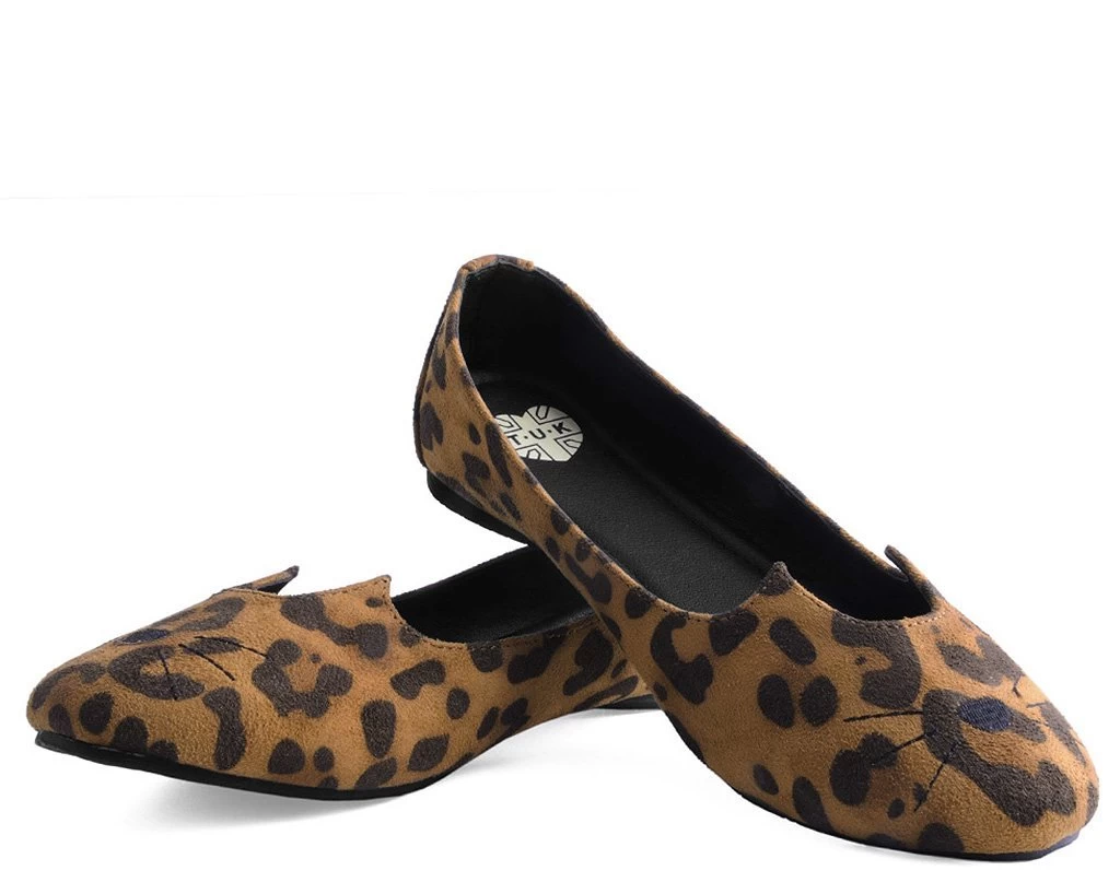 Leopard Sophistakitty Flat *ALL ITEMS FINAL SALE/NON-RETURNABLE* 2 Leopard Sophistakitty Flat *ALL ITEMS FINAL SALE/NON-RETURNABLE* - Image 2