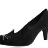 Black Sophistakitty Low Heel