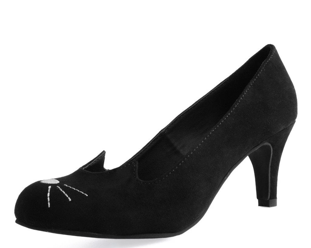 Black Sophistakitty Low Heel 1 Black Sophistakitty Low Heel