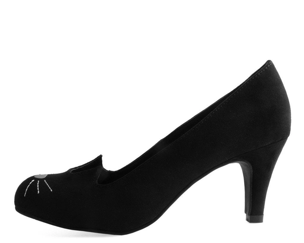 Black Sophistakitty Low Heel 3 Black Sophistakitty Low Heel - Image 3