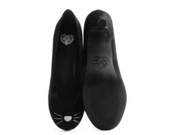 Black Sophistakitty Low Heel 8 Black Sophistakitty Low Heel -Urban Sole Shop A9286L 03