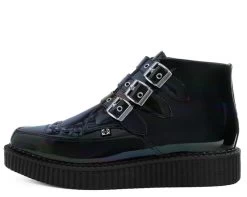 Black Hologram Patent 3-Buckle Pointed Boot 10 Black Hologram Patent 3-Buckle Pointed Boot -Urban Sole Shop A9350 02 f161394d f0e6 402b a9ea a89b3ce115ce