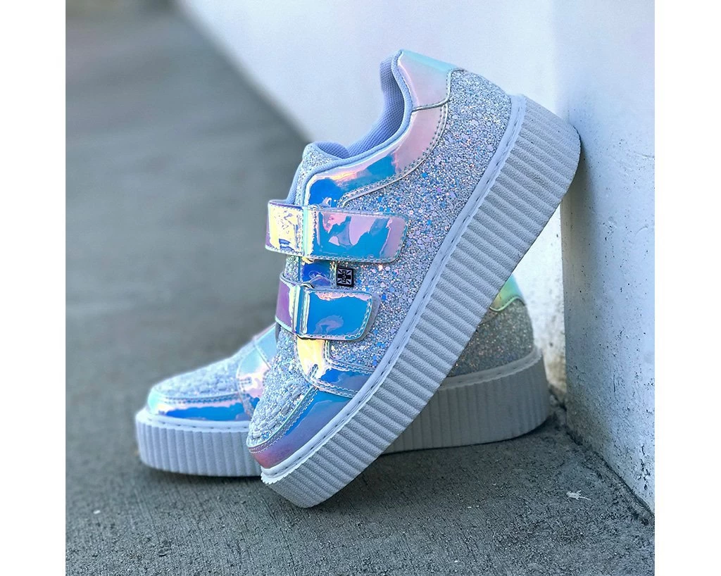 Iridescent Double Velcro Casbah Creeper 5 Iridescent Double Velcro Casbah Creeper - Image 5