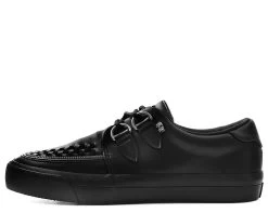 Black Tukskin™ Zipper D-Ring VLK Creeper Sneaker -Urban Sole Shop A9422 02 2d780bd7 24bb 4144 9c57 08eff93a64a1