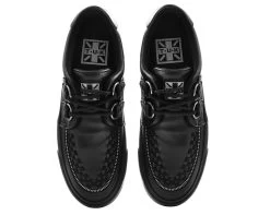 Black Tukskin™ Zipper D-Ring VLK Creeper Sneaker -Urban Sole Shop A9422 04 c5573eba 0329 4ca6 926b 1e0055fcd4f2