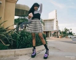 Lavender Iridescent Nosebleed Boot -Urban Sole Shop A9504L LF 03 2c4b08a5 8fee 4162 8371 222b256ef218