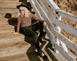 Black TUKskin™ Flower Ballet Ankle Strap Creeper -Urban Sole Shop A9507L LF 04 144fa2a9 9ad1 433b 890a a5e14be5a7e2