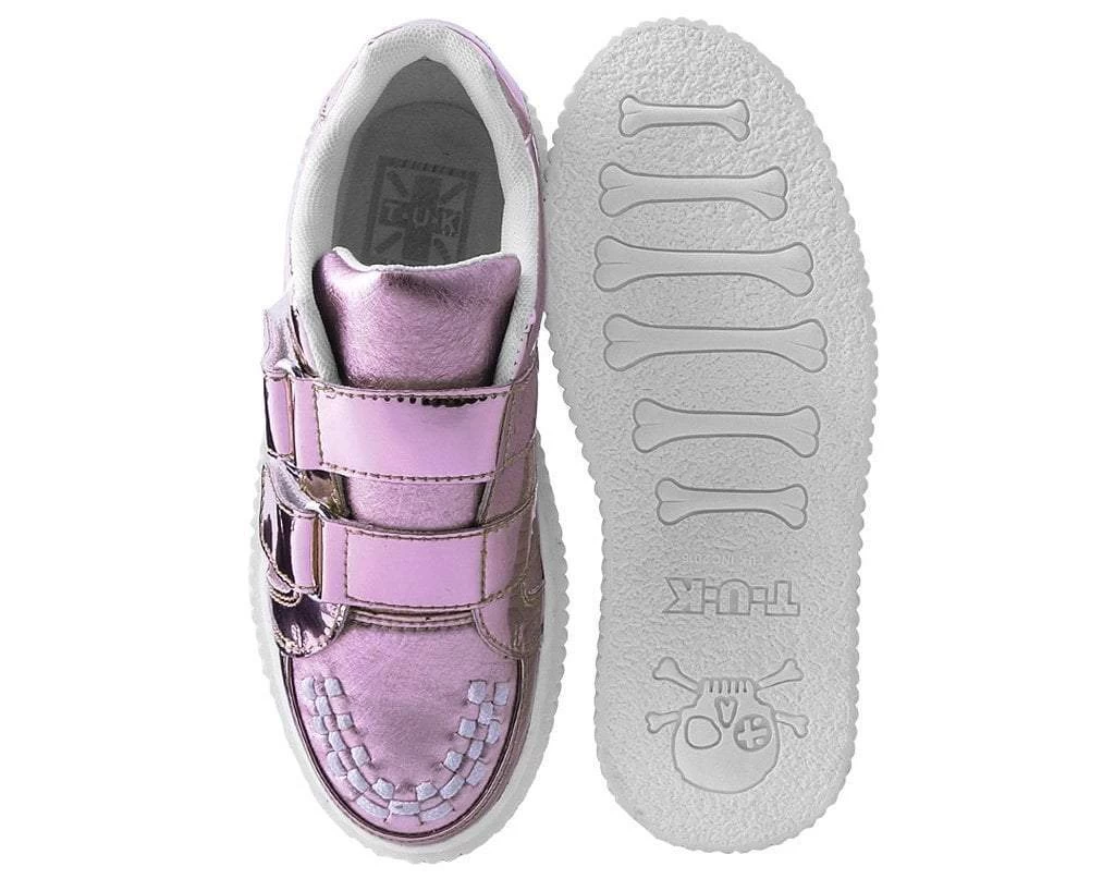 Pink Metallic Double Velcro Casbah Creeper 5 Pink Metallic Double Velcro Casbah Creeper - Image 5
