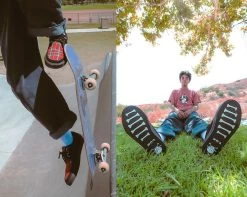 Black Faux Suede & Plaid VLK Sneaker -Urban Sole Shop A9543 Lifestyle2