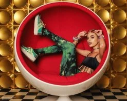 Green Hologram Reflective Stripe Casbah Creeper -Urban Sole Shop A9552 LF 02 4a0118d0 53e4 4470 912c c84dd1e9941f