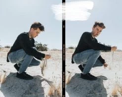 Black Canvas Low Top Sneaker -Urban Sole Shop A9589 LF 02