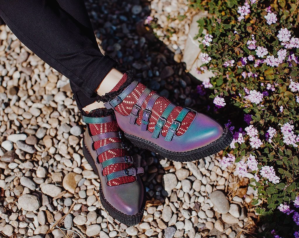 Midnight Chameleon Multi-Strap Mary Jane 2 Midnight Chameleon Multi-Strap Mary Jane - Image 2