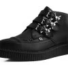 Black TUKskin™ 3-Buckle Skull Boot