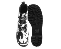Black & White Cow Print Nosebleed Boot -Urban Sole Shop A9935L BOTH TOP d5fa40ba 7423 4a7c b265 0f9b9abc25d0