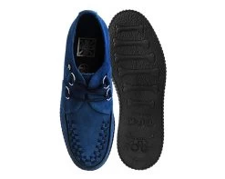 Navy Suede Viva Low D-Ring Interlace Creeper -Urban Sole Shop F9812 BOTH TOP 6bcb7f27 43fd 45de 9a27 00da937db765