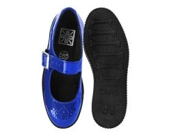 Glossy Blue Patent Mary Jane -Urban Sole Shop F9820L BOTH TOP 6709ed61 05cb 40bd aff0 69b1b38bc382