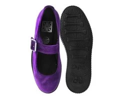 Purple Velvet Viva II Mary Jane 9 Purple Velvet Viva II Mary Jane -Urban Sole Shop F9868L BOTH TOP c1ade98d 0f01 4f40 ac9a c87b5d7b02a8