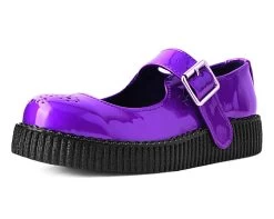 Purple Metallic TUKSkin⢠Viva II Mary Jane