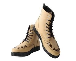 Tan Brush-Off 7-Eye Viva II Boot -Urban Sole Shop F9951 BOTH LEAN