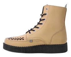 Tan Brush-Off 7-Eye Viva II Boot -Urban Sole Shop F9951 LEFT PROFILE
