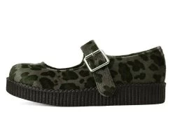Olive Leopard Viva II Mary Jane -Urban Sole Shop F9972L SIDE e0ba87f1 860b 4f12 adc5 937cb26b9b89