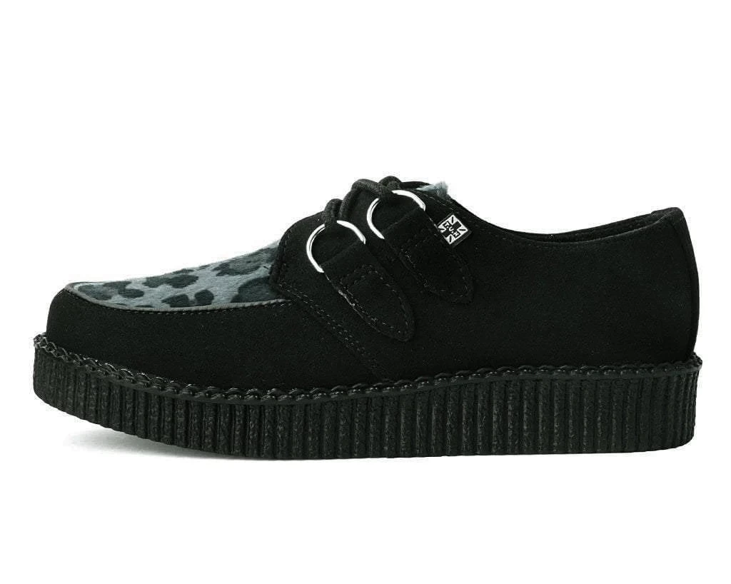 Black & Grey Leopard D-Ring Creeper 5 Black & Grey Leopard D-Ring Creeper - Image 5