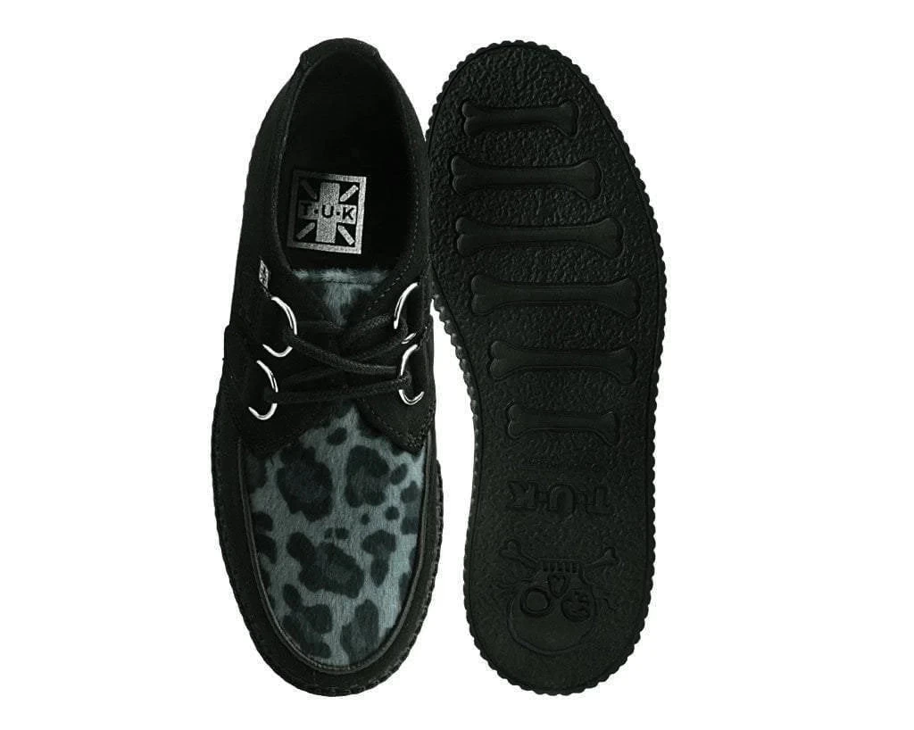 Black & Grey Leopard D-Ring Creeper 4 Black & Grey Leopard D-Ring Creeper - Image 4