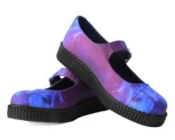 Purple & Blue Viva II Cloud Mary Jane -Urban Sole Shop F9989L BOTH LEAN 02818f06 2b00 4ea7 9fc0 ae64aa2b5257