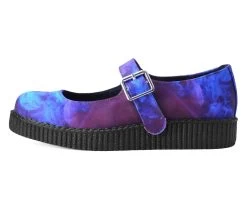 Purple & Blue Viva II Cloud Mary Jane -Urban Sole Shop F9989L LEFT PROFILE 85d3ebdb e1c6 4914 9557 cc3525cf45fe