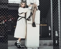 Black 3-Buckle Skull Anarchic Pointed Heel -Urban Sole Shop MicrosoftTeams image 67