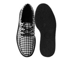 Black & White Gingham Anarchic 3-Ring Creeper -Urban Sole Shop T2290 BOTH TOP
