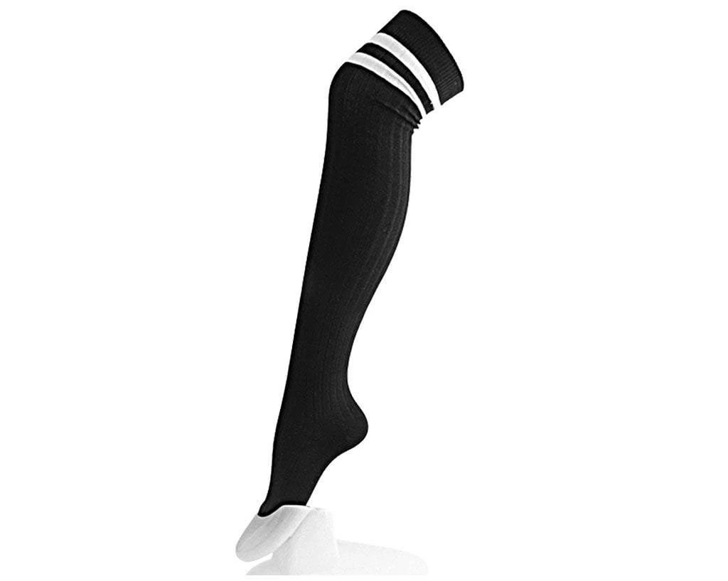 Black Varsity Striped Over-The-Knee Sock 1 Black Varsity Striped Over-The-Knee Sock