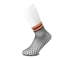 Multi-color Band Fishnet 5-Pk Sock -Urban Sole Shop TSK1122 2