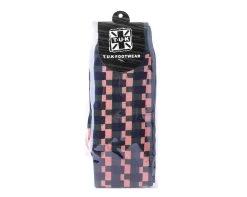 Multicolor Houndstooth Knee-High Sock -Urban Sole Shop TSK1148 1