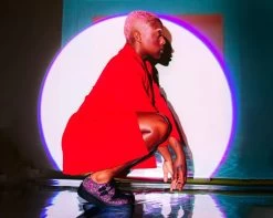 Black & Pink Floral D-Ring Viva Creeper -Urban Sole Shop V3036 lifestyle e3f9458f 8297 4594 978a c3f9e6f3716b