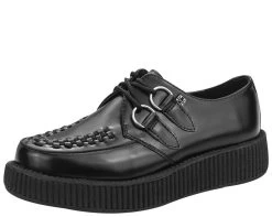 Black Low Sole Viva Creeper