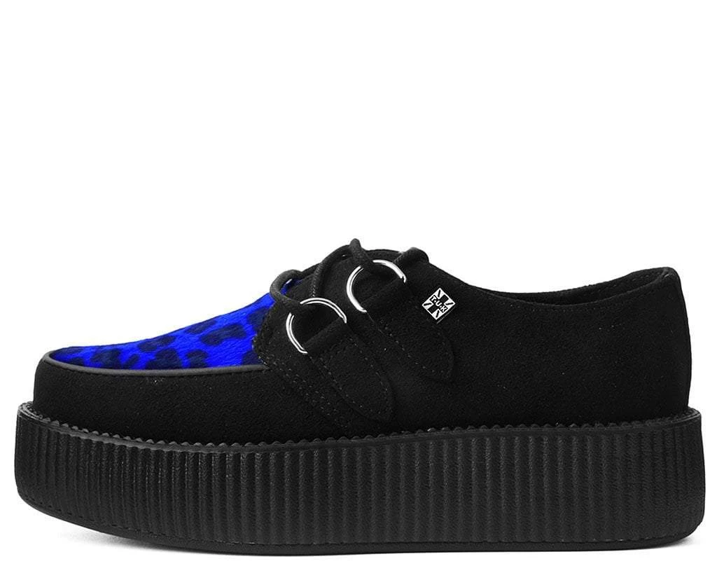 Black & Blue Leopard Viva Mondo Creeper 4 Black & Blue Leopard Viva Mondo Creeper - Image 4