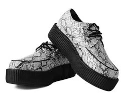 Glow Snakeskin Viva Mondo Creeper -Urban Sole Shop V9662 BOTH LEAN
