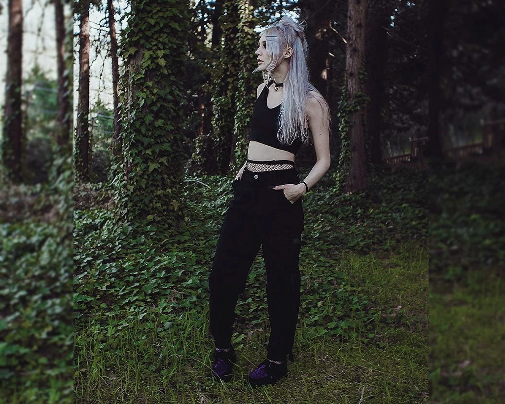 Black & Purple Leopard Monk Buckle Viva Mondo Creeper 6 Black & Purple Leopard Monk Buckle Viva Mondo Creeper - Image 6