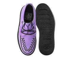 Lavender Faux Suede Viva Mondo Creeper -Urban Sole Shop V9714 BOTH TOP