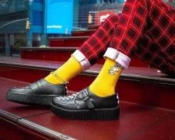 Black & White Checkered Strip Viva Mondo Creeper -Urban Sole Shop V9741 CU M 62f2ffd9 94f2 4161 92d9 b6c9f240757c