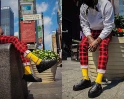 Black & White Checkered Strip Viva Mondo Creeper -Urban Sole Shop V9741 LF M d44e85b3 e4d2 4533 a1c4 13e034666e00