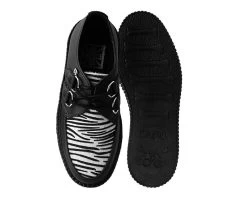 Black & White Zebra Viva Mondo Creeper -Urban Sole Shop V9773 BOTH TOP a7177c28 b818 4b43 bc55 19ee4aa54569