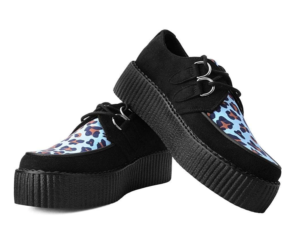 Black & Mint Leopard Viva Mondo Creeper 3 Black & Mint Leopard Viva Mondo Creeper - Image 3